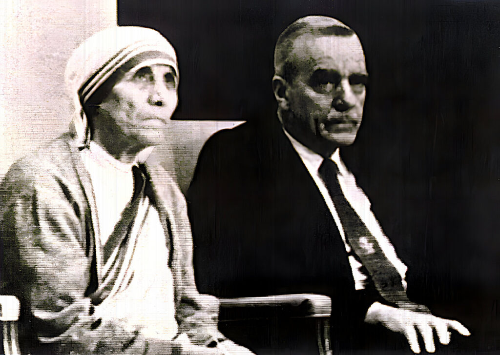 Mutter Teresa und Dr. Binder